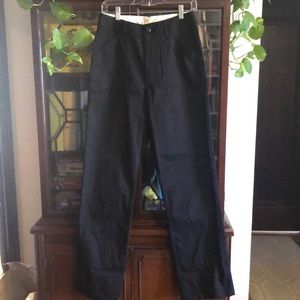 NWT Topo Designs Womens Field Pant Black Size 6